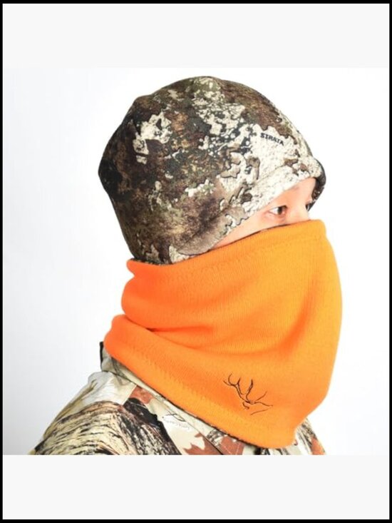 Reversible Windproof Fleece Beanie Hat - Warm Winter Hat for Hunting Fishing EDTREK Reversible Windproof Fleece Beanie Hat - Warm Winter  main image 2